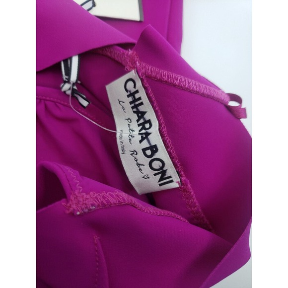 NEW Chiara Boni La Petite Robe bine one-piece swimsuit cyclamen IT38/ US2 - Picture 7 of 8